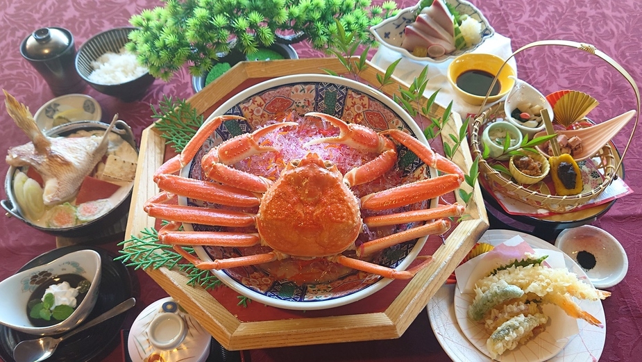 【冬の味覚♪蟹一杯付】☆和食膳と蟹一杯付！お得なプラン◎天然温泉とサウナでゆったり