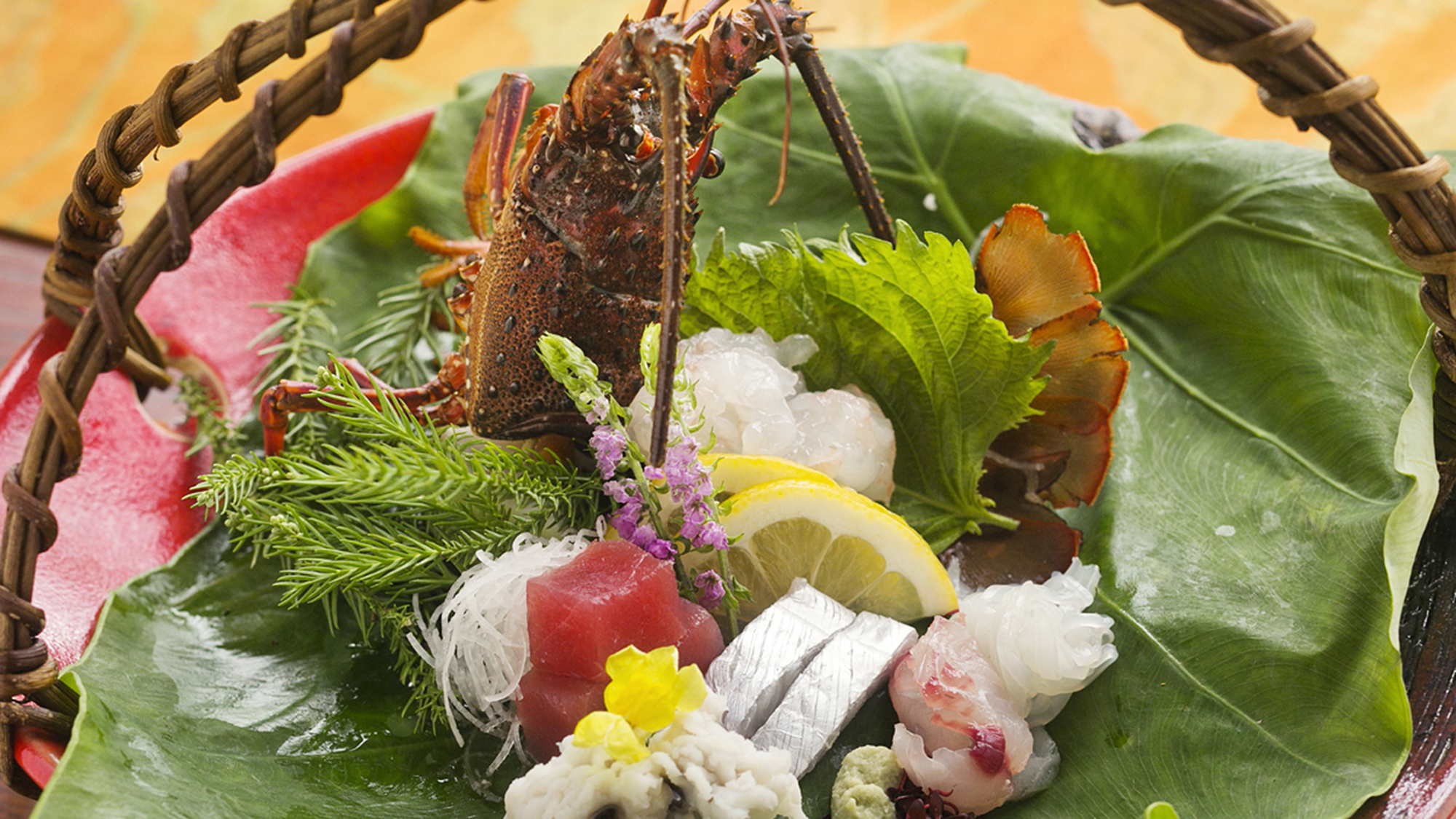 【伊勢海老の造り】