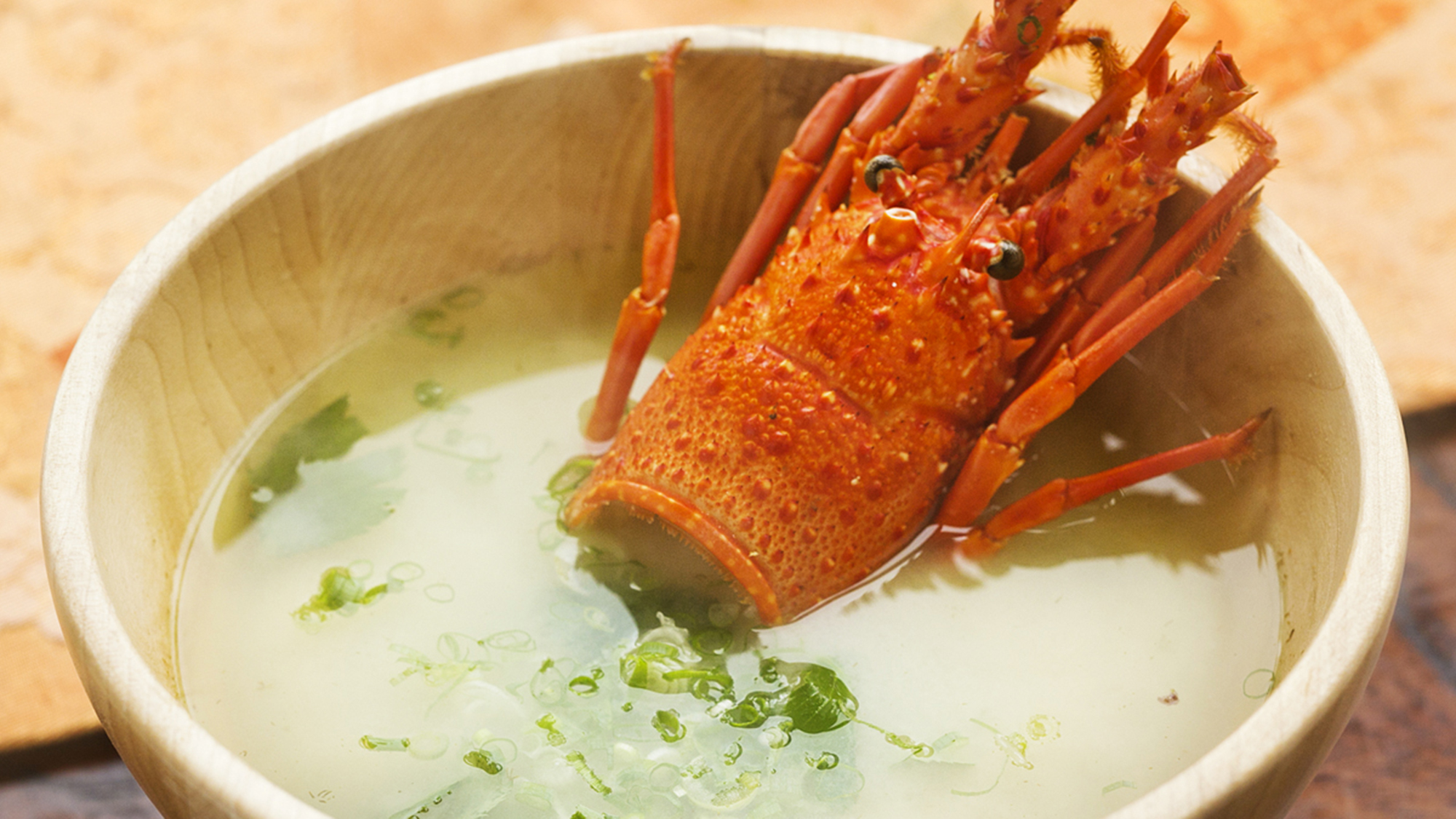 【伊勢海老のお味噌汁】