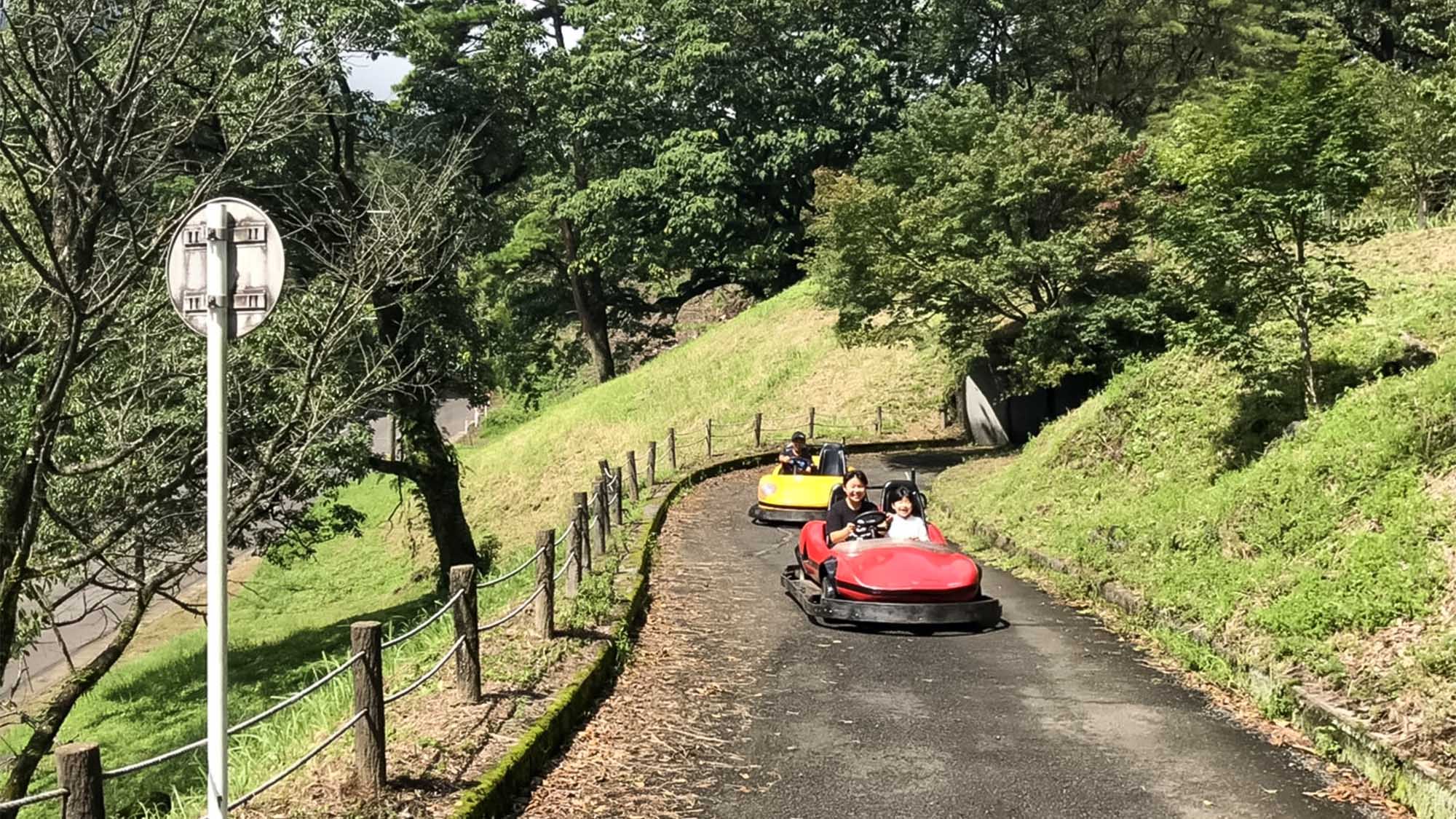 ・奥霧島の風を感じながら、ゴーカートでアウトドアを満喫♪