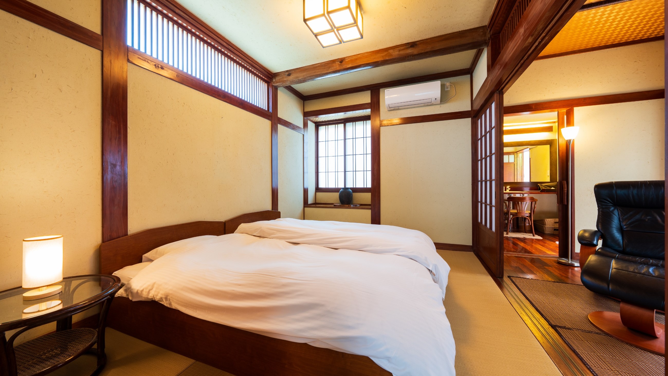 【大人限定】露天付き離れ二間続き畳ベット（8+8畳）やまぼうし