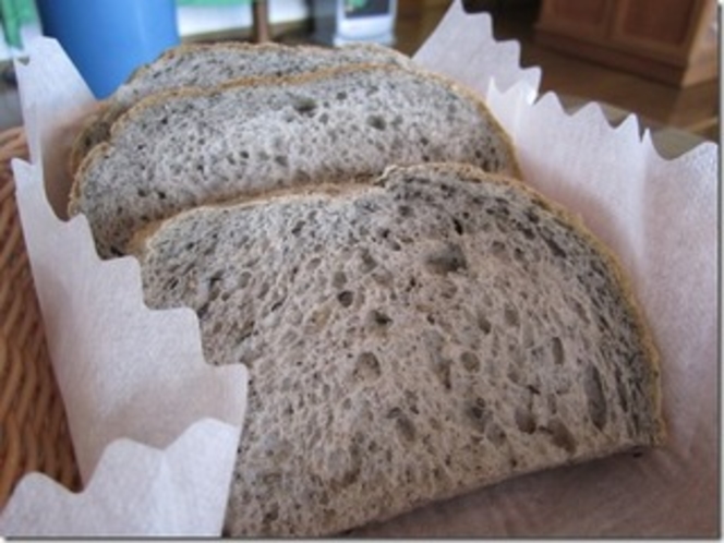 朝食の自家製パン　一例