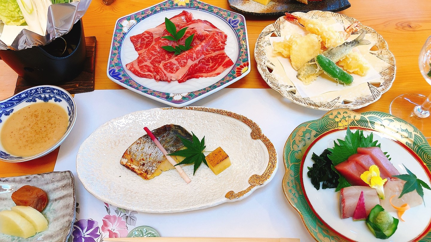 【1泊2食】潮騒会席★牛しゃぶコースプラン〈温泉付き〉