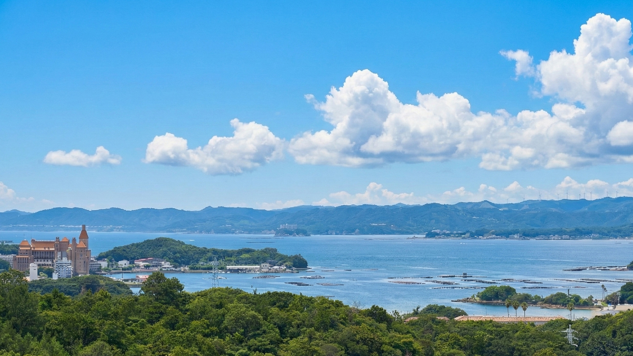 四季の郷からの眺め