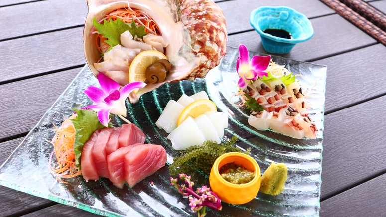 【海の幸と旬の素材コース】美食と絶景のマリアージュ【1泊2食付き】