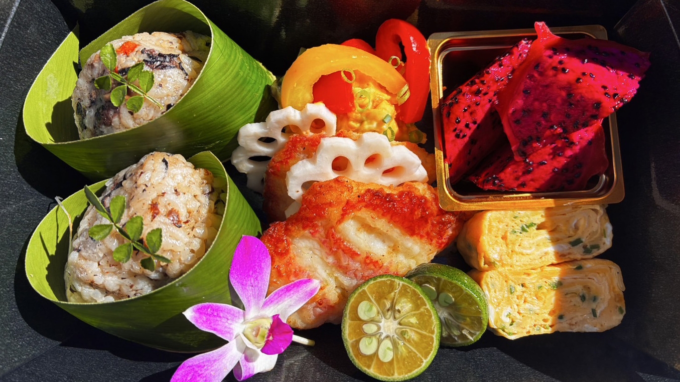 【あぐーコース+朝食弁当プラン】朝食は特製のお弁当なのでジャングリアへお出かけにオススメ◎