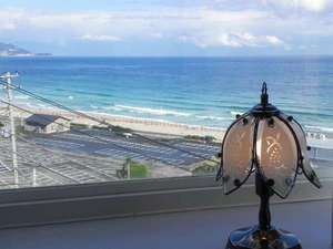 オーシャンビューダブルルームからの眺め