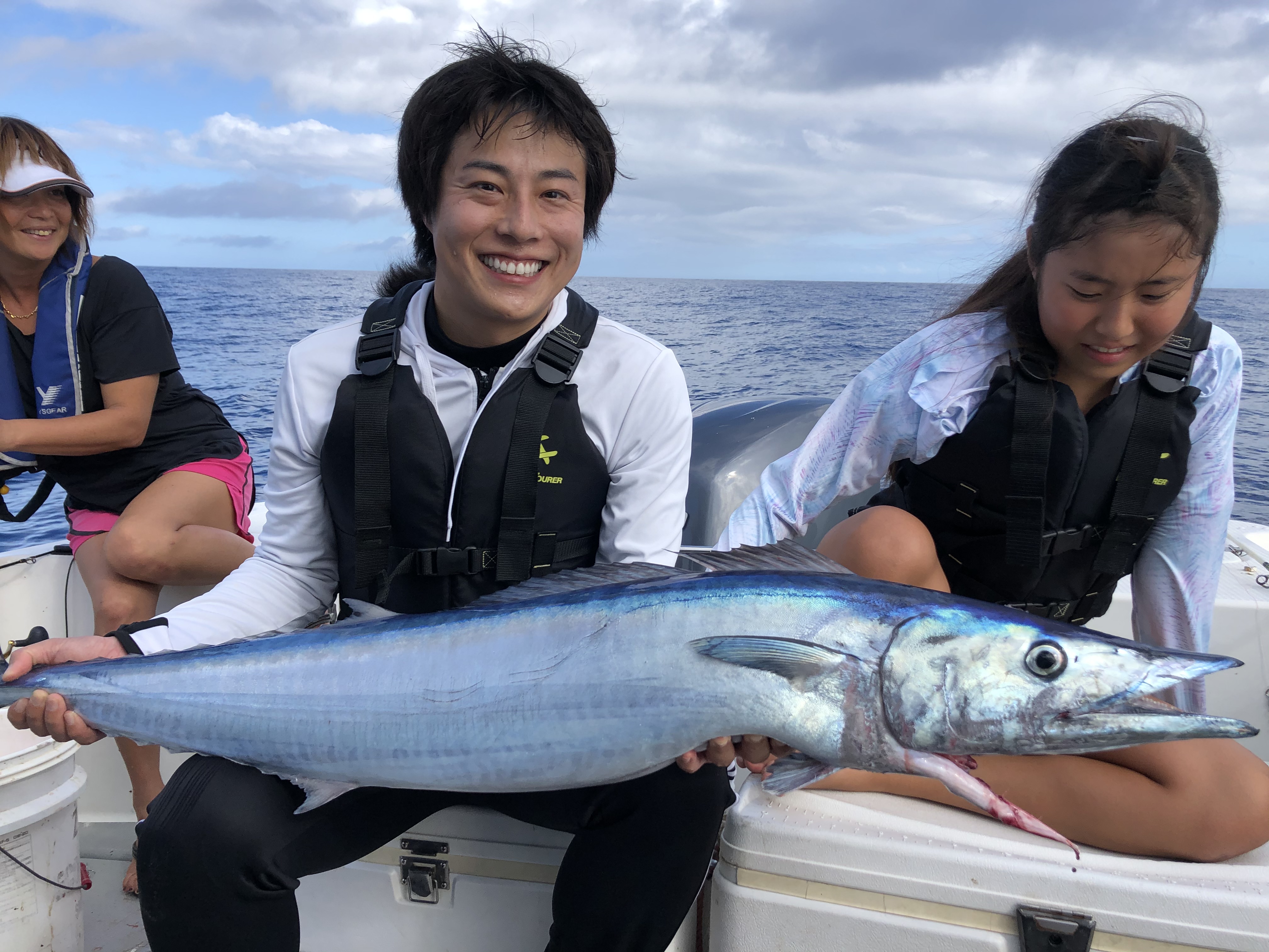 秋の沖サワラ体験！