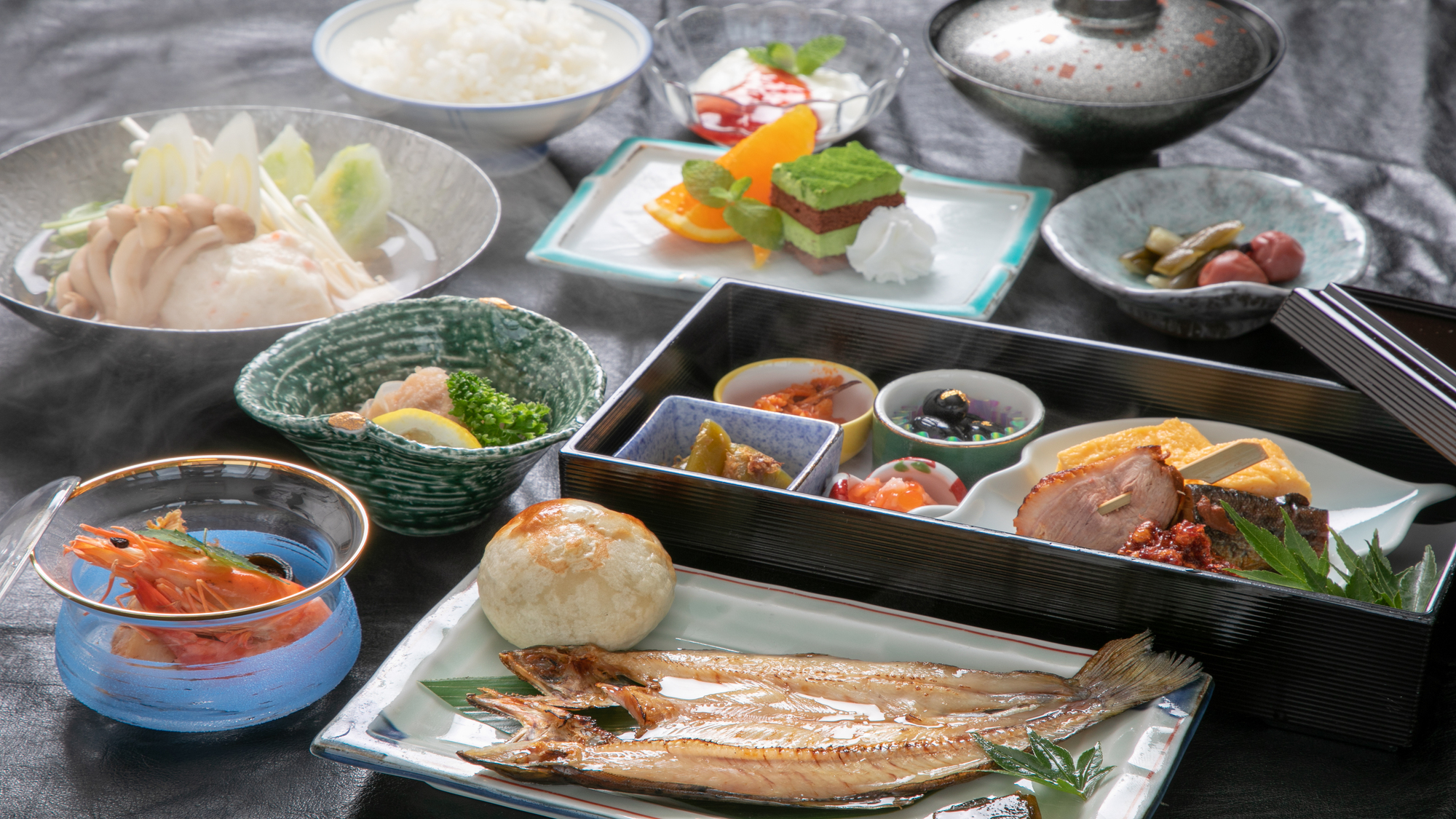 朝食メニュー一例