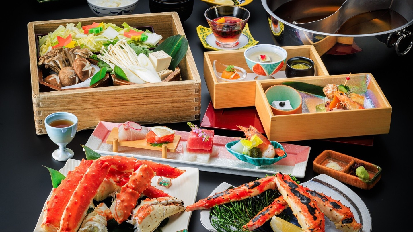 【12月〜2月冬季限定】SASA-TARABAGANIプラン(夕食：ダイニング夢寿美/朝食：部屋食)