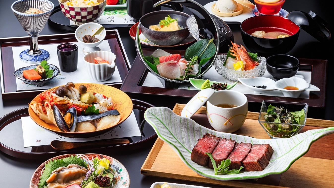 SASA-PREMIUM KAISEKIプラン（夕食：お部屋食／朝食：お部屋食）