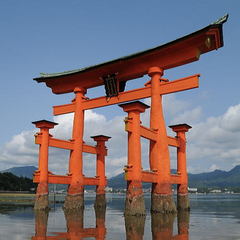 ■厳島神社 大鳥居