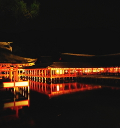 ■厳島神社ライトアップ