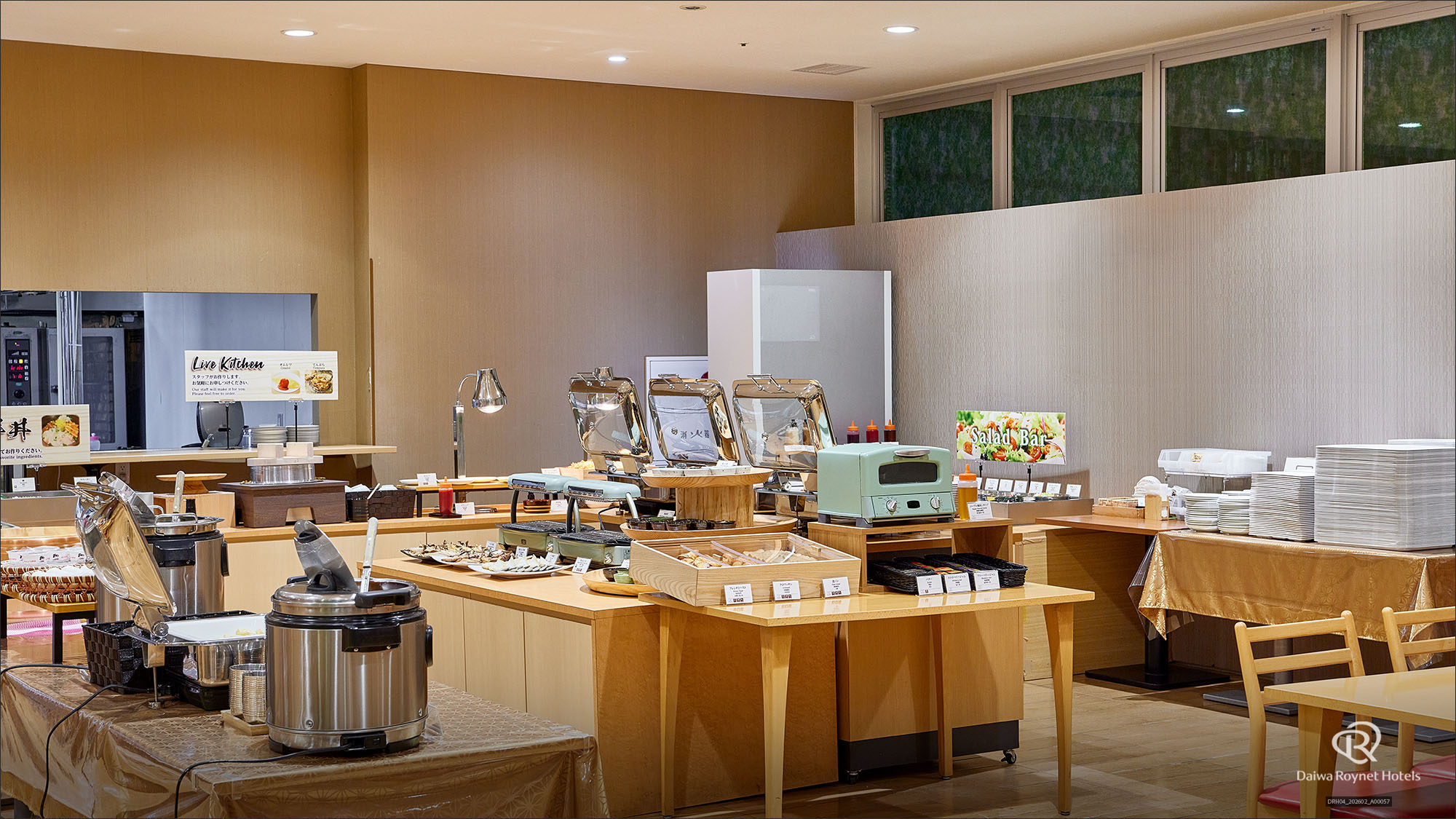 朝食会場　店内