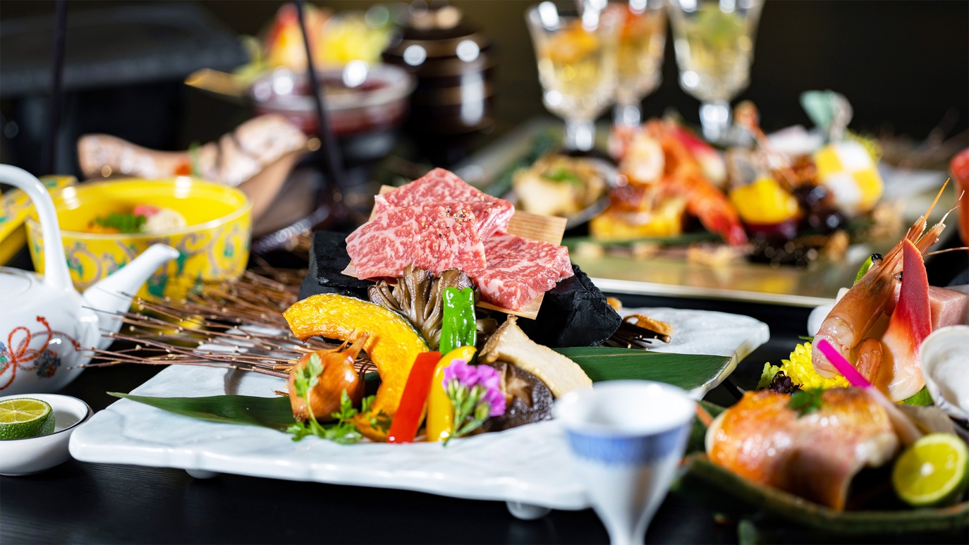 【楽天トラベルサマーSALE】＜2食付和牛会席＞上質な地元ブランド上州牛ステーキと和食会席