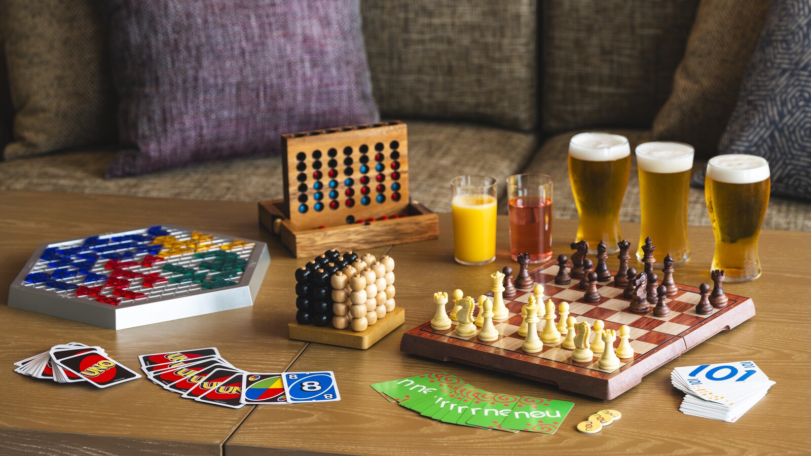 【レストラン内・オリオンビアバー】