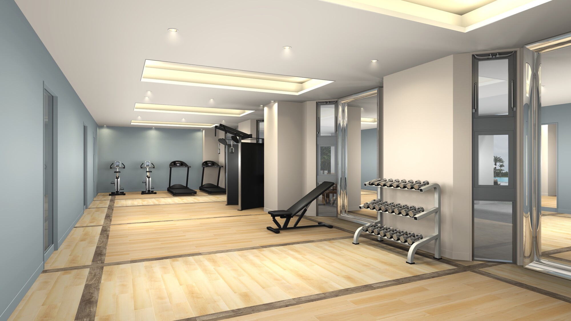 【館内施設】フィットネスジム