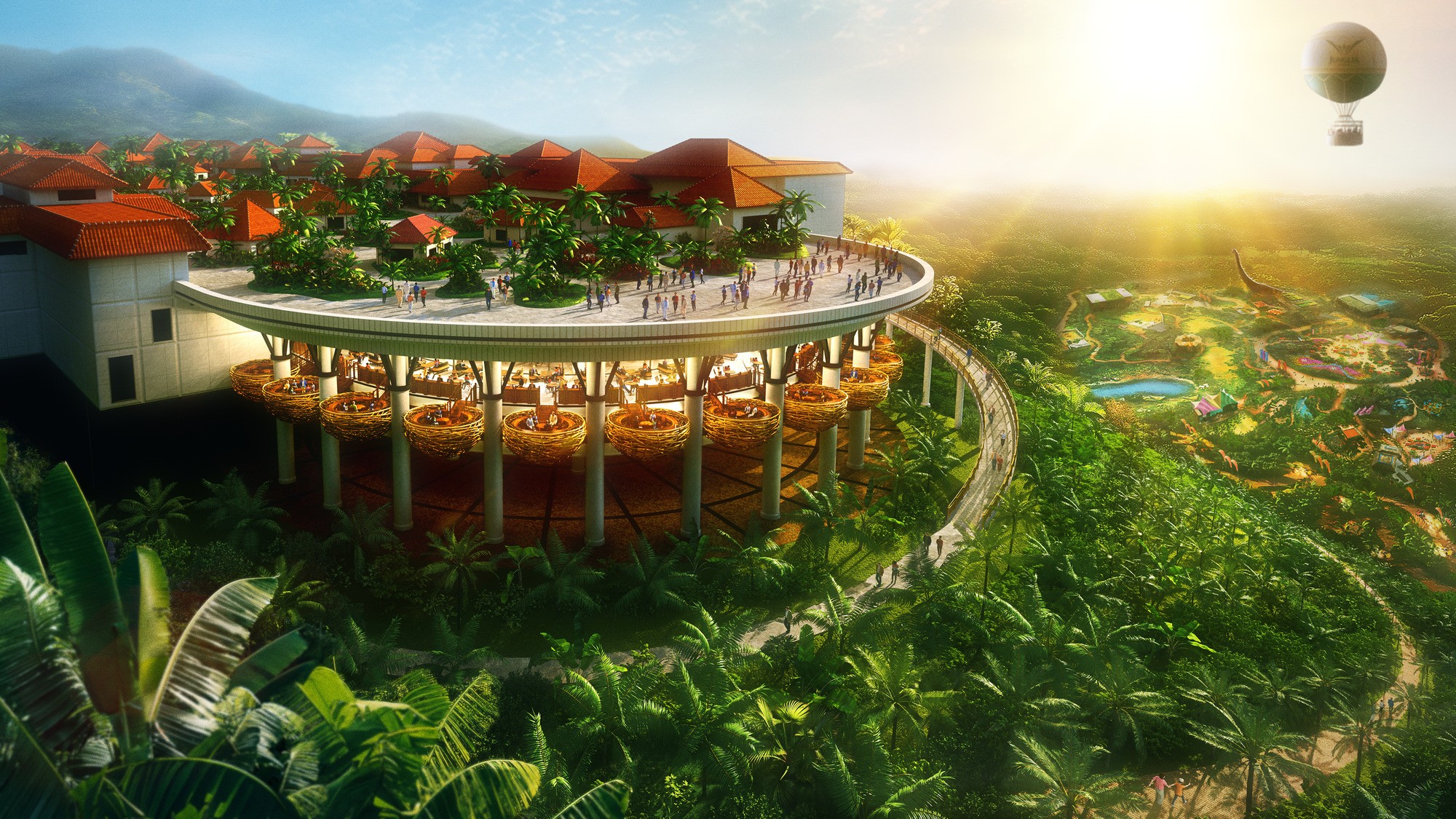 【ジャングリア沖縄】キービジュアル　※画像提供／ジャパンエンターテインメント