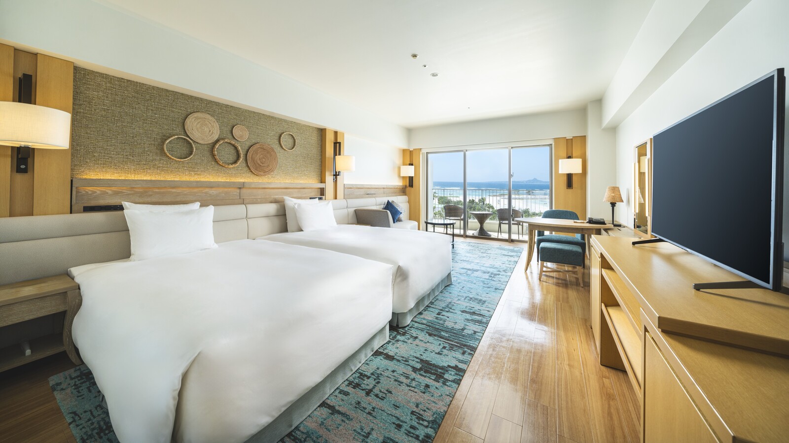 【客室内・最上階プレミアハイフロアツイン】