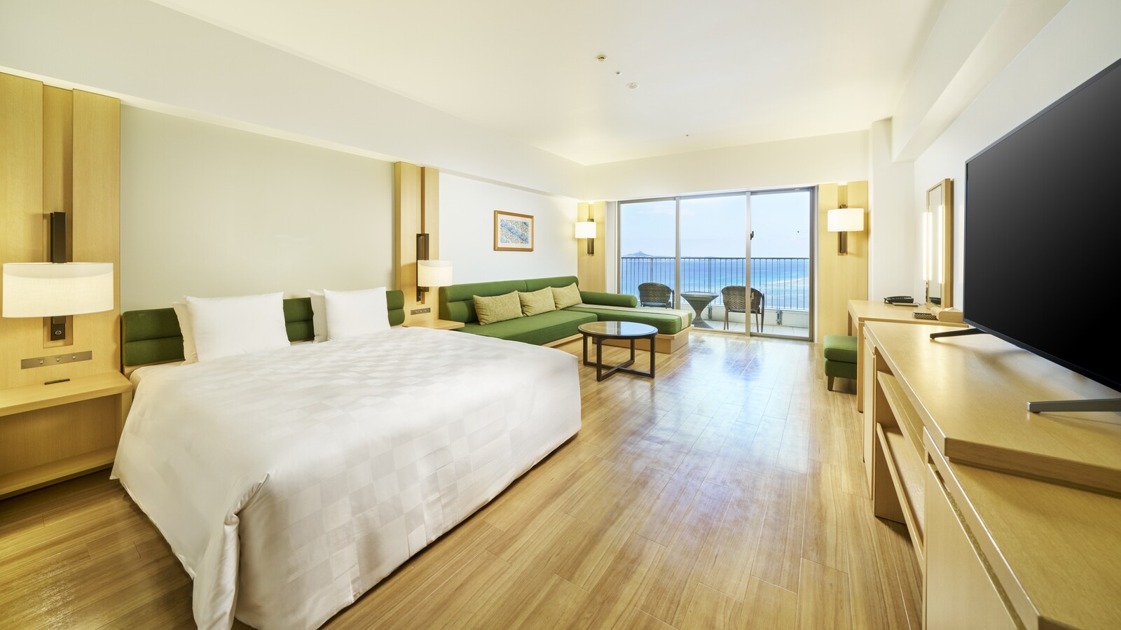 【客室内・オーシャンダブル】