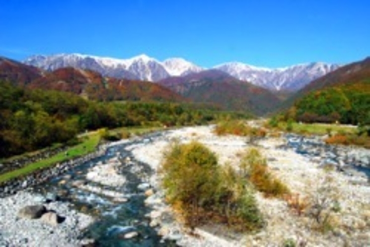 秋の白馬大橋