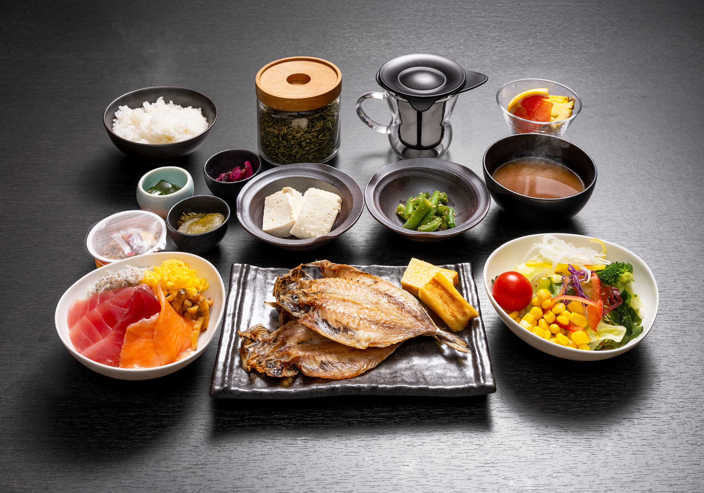 和食メニュー盛り付け例