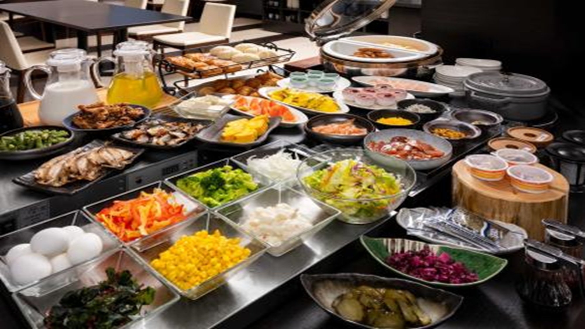 朝食ビュッフェメニュー