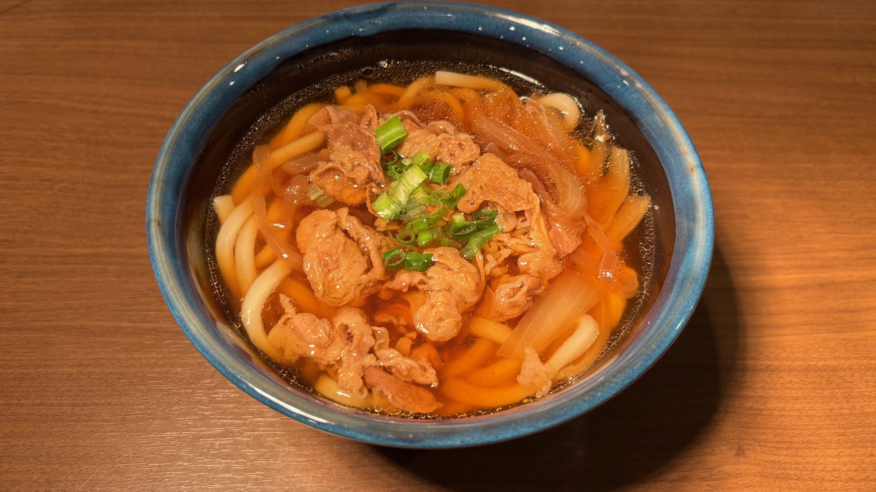 ◆夕食◆　肉うどん