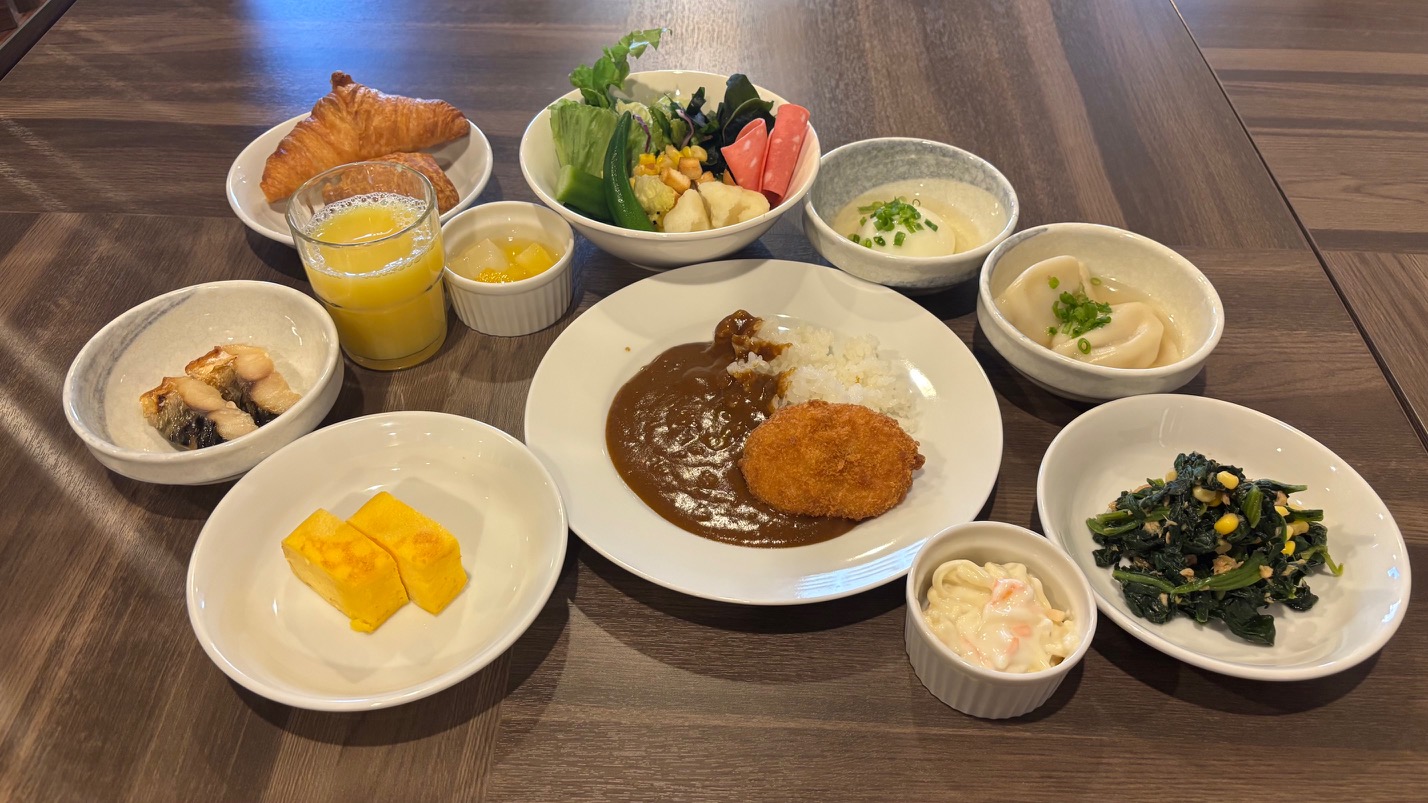 ◇朝食◇　盛り付け一例