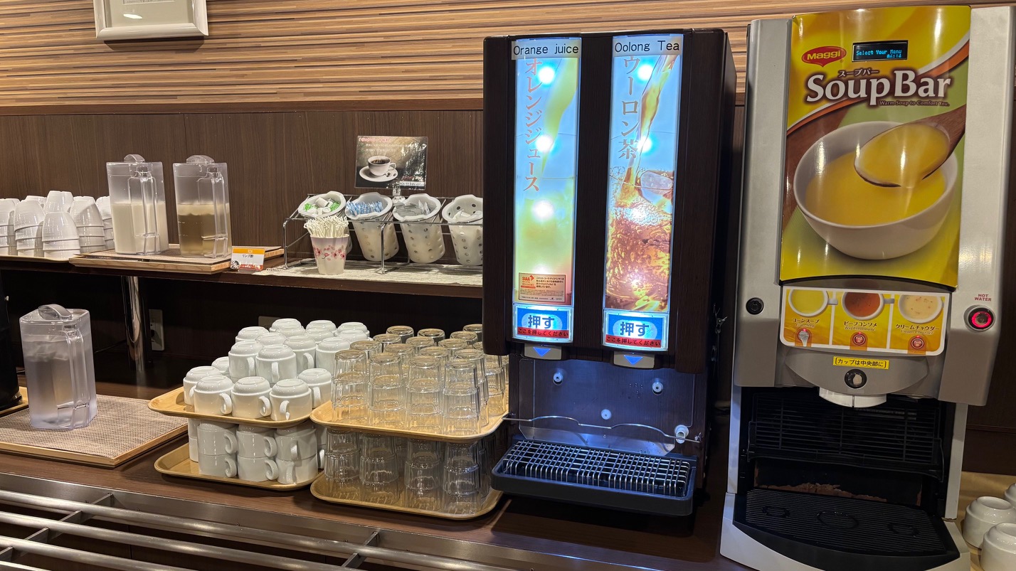 ◇朝食◇　ドリンクサーバー