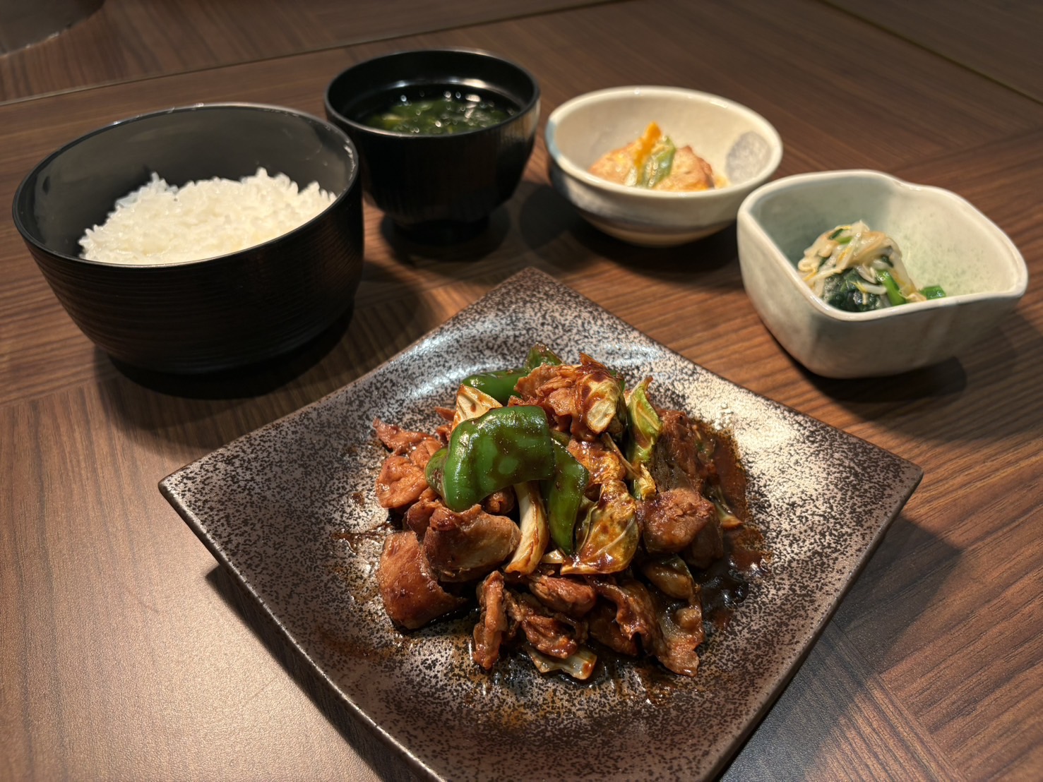 ◆夕食◆　回鍋肉定食