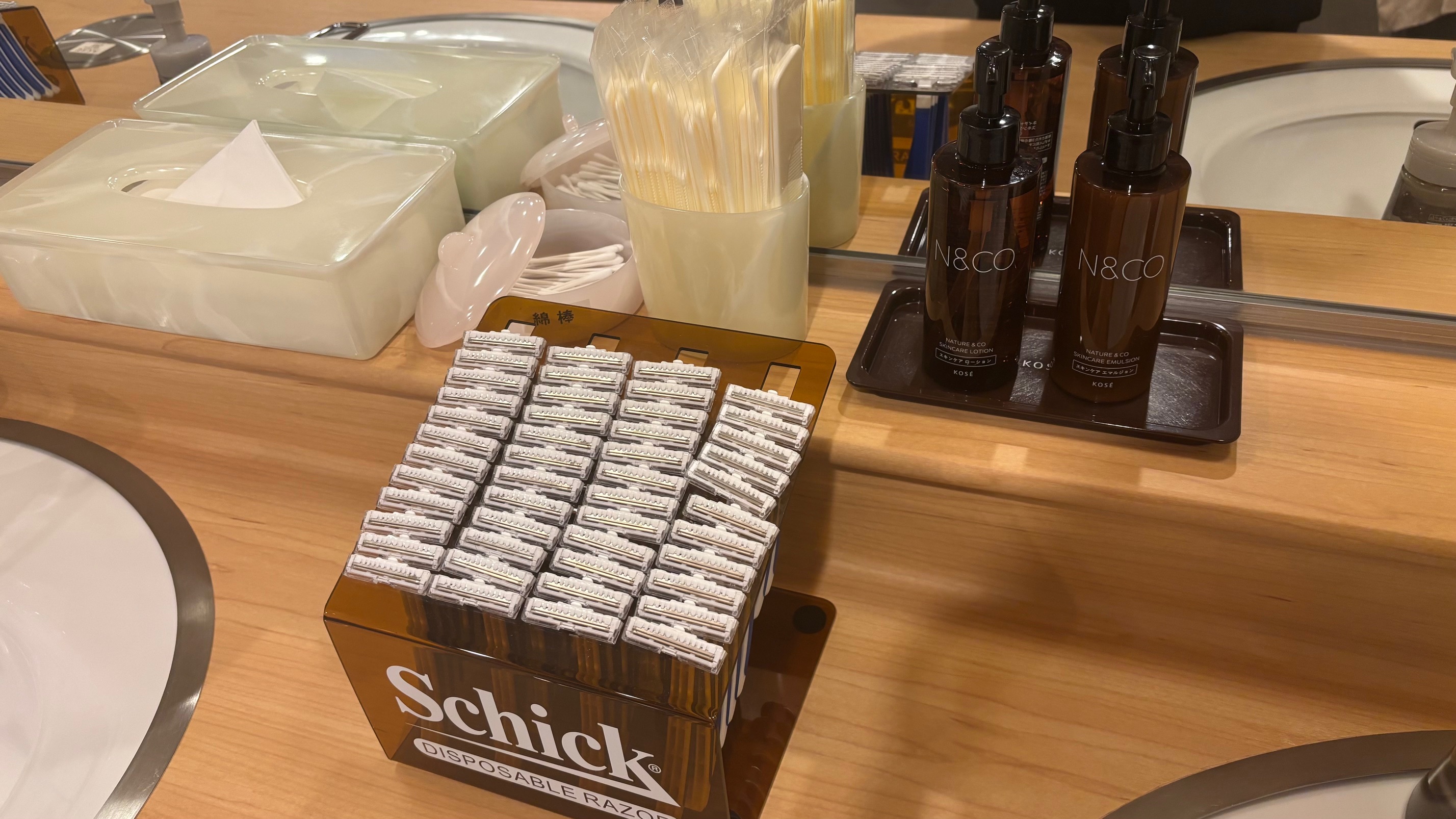 男性大浴場　備品