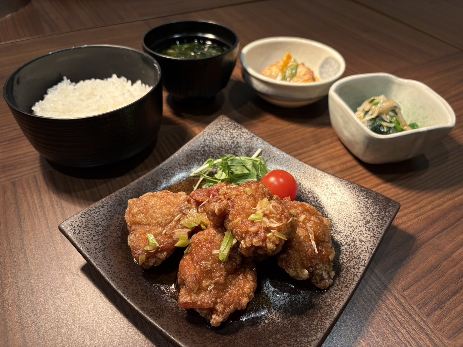 ◆夕食◆　油淋鶏定食