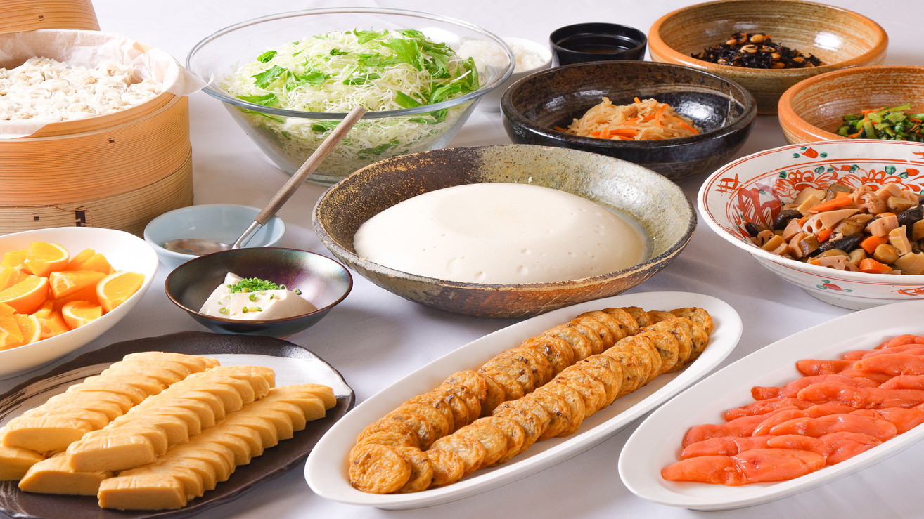 朝食ビュッフェ