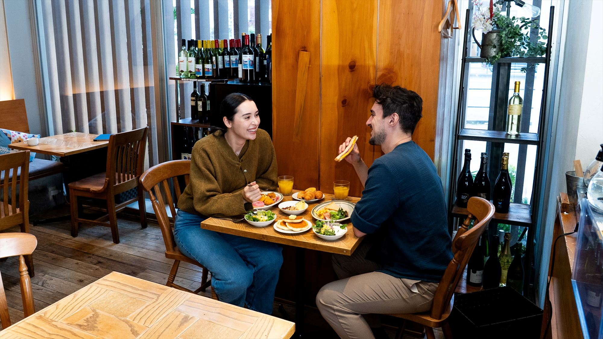 朝食は洋食ブッフェ｜滞在イメージ