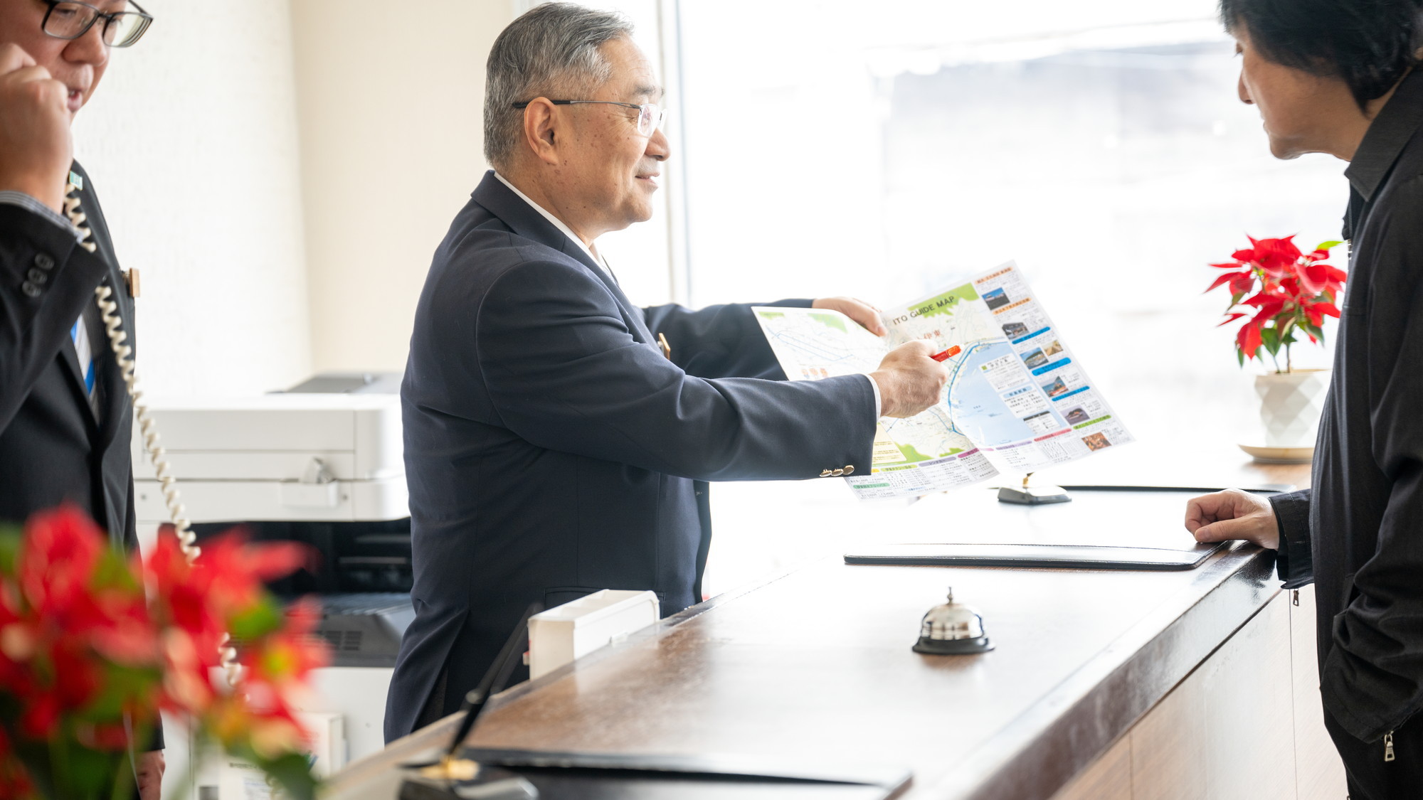 滞在時にお困りのことはお気軽にお声がけください。
