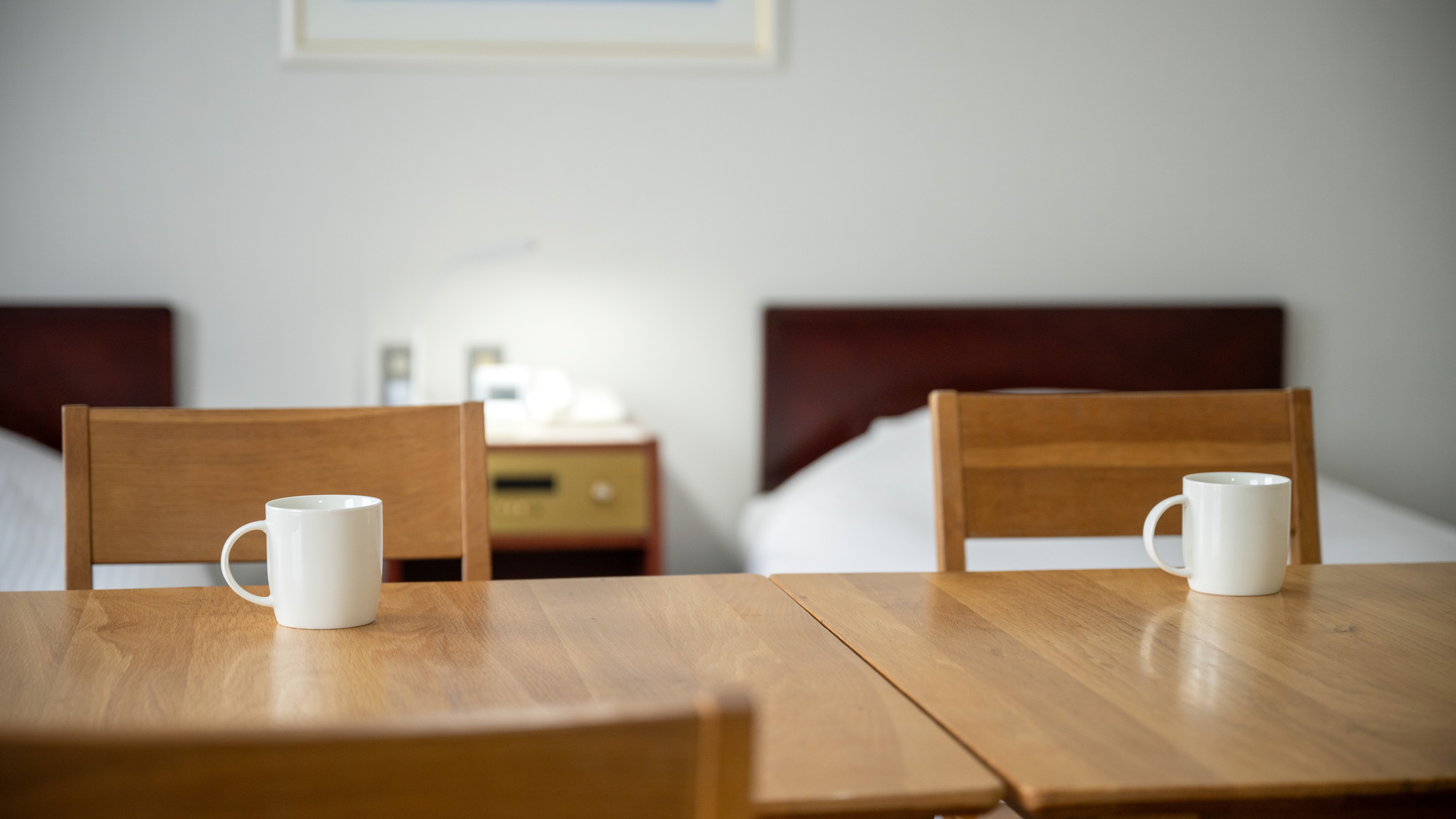 ファミリールーム。広々としたお部屋でゆったりとお寛ぎください。