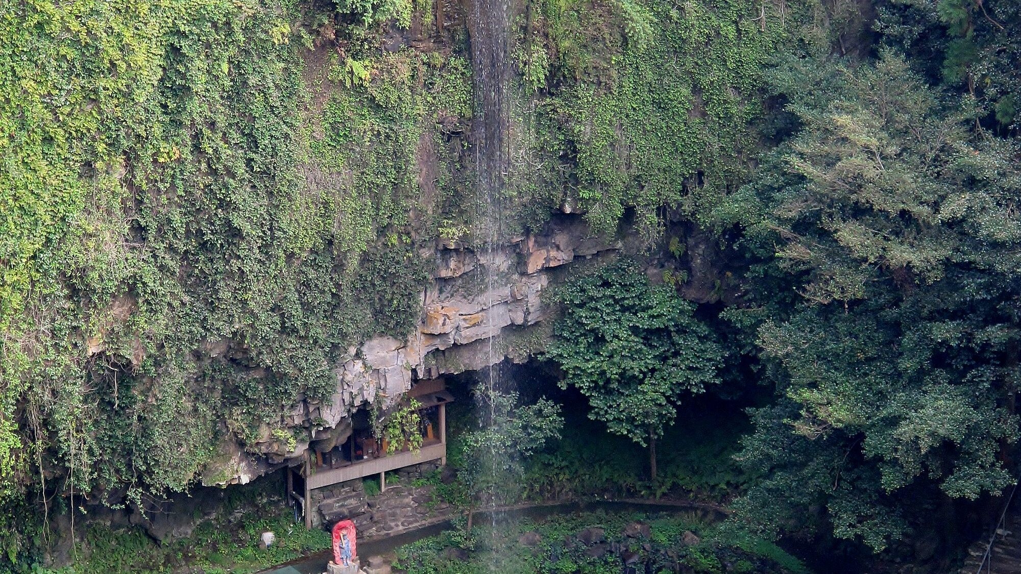 裏見の滝　自然花苑
