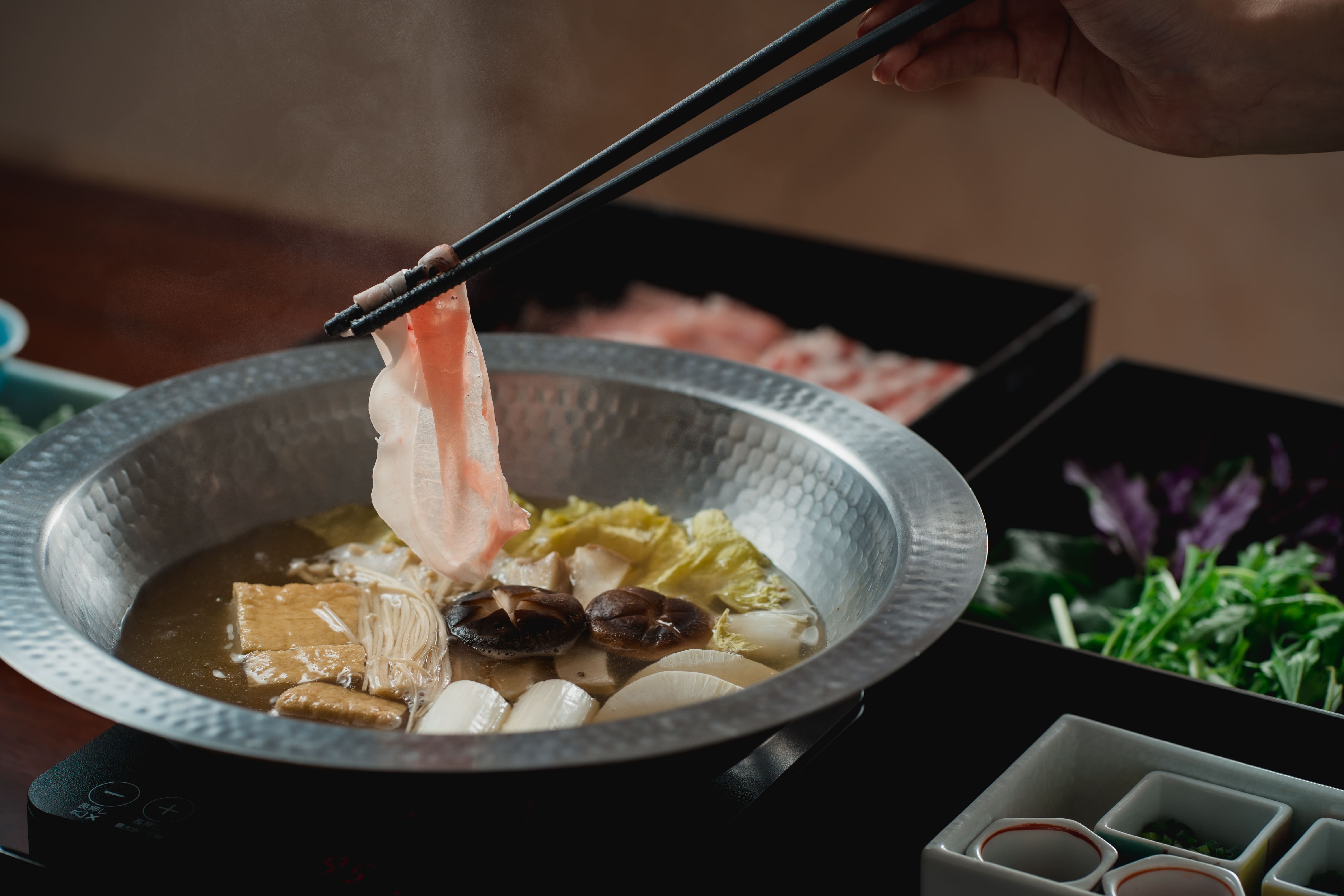 インルームダイニングしゃぶしゃぶ