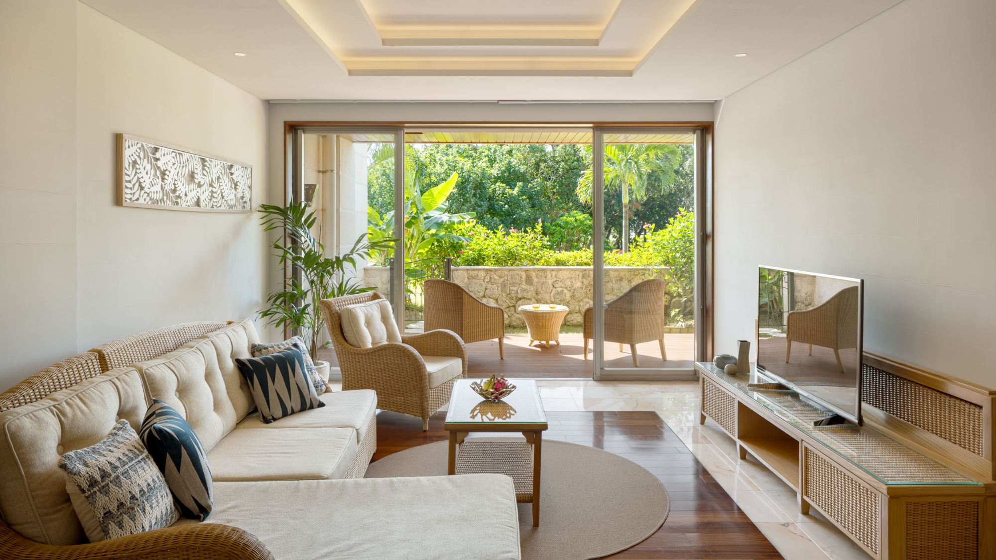 *【オーシャンガーデンスイート1F (120-165平米)】 ベッドルーム(一例)