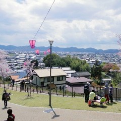 早島公園からの眺めは最高♪