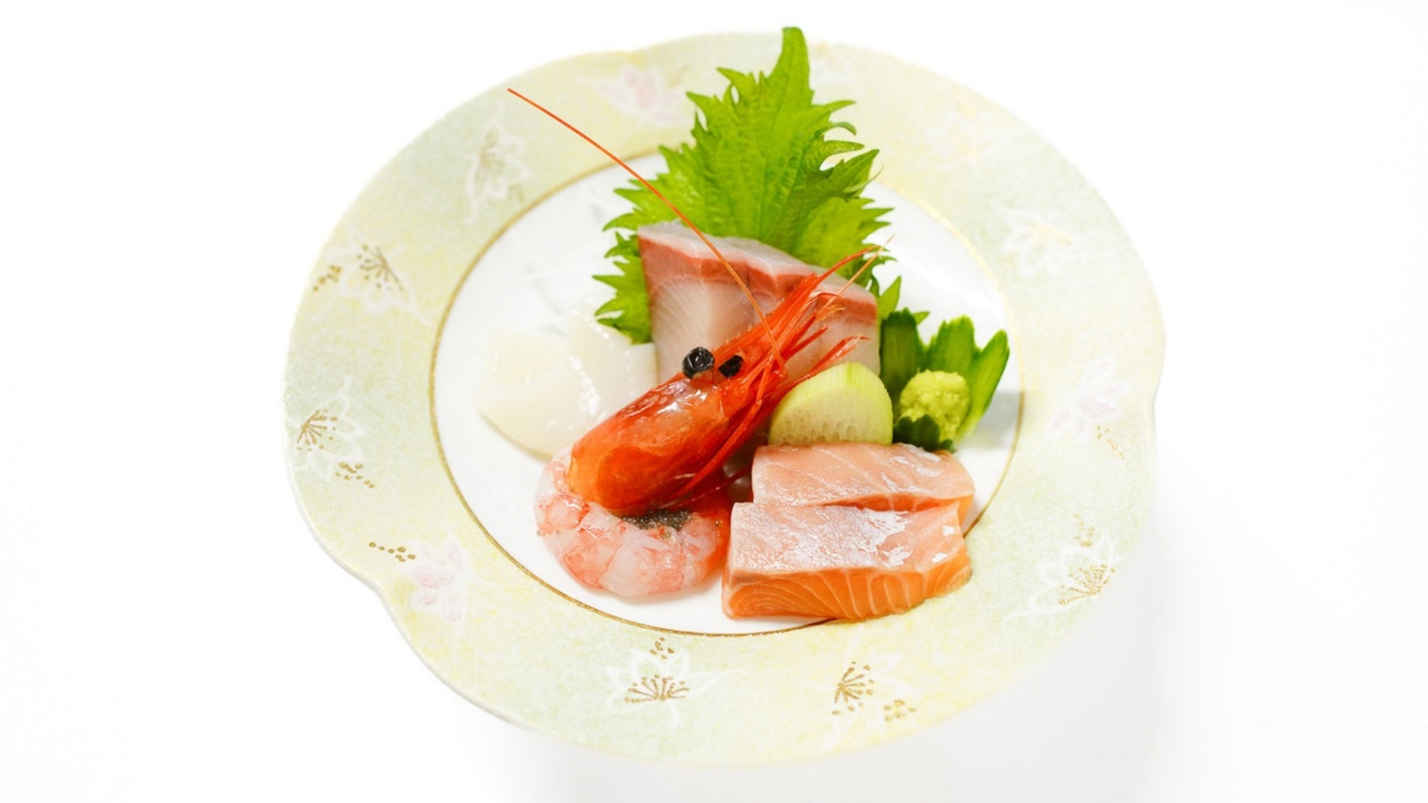 【夕食】お刺身4種盛り