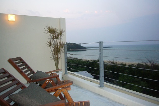Sky terrace of the 2nd floor suite