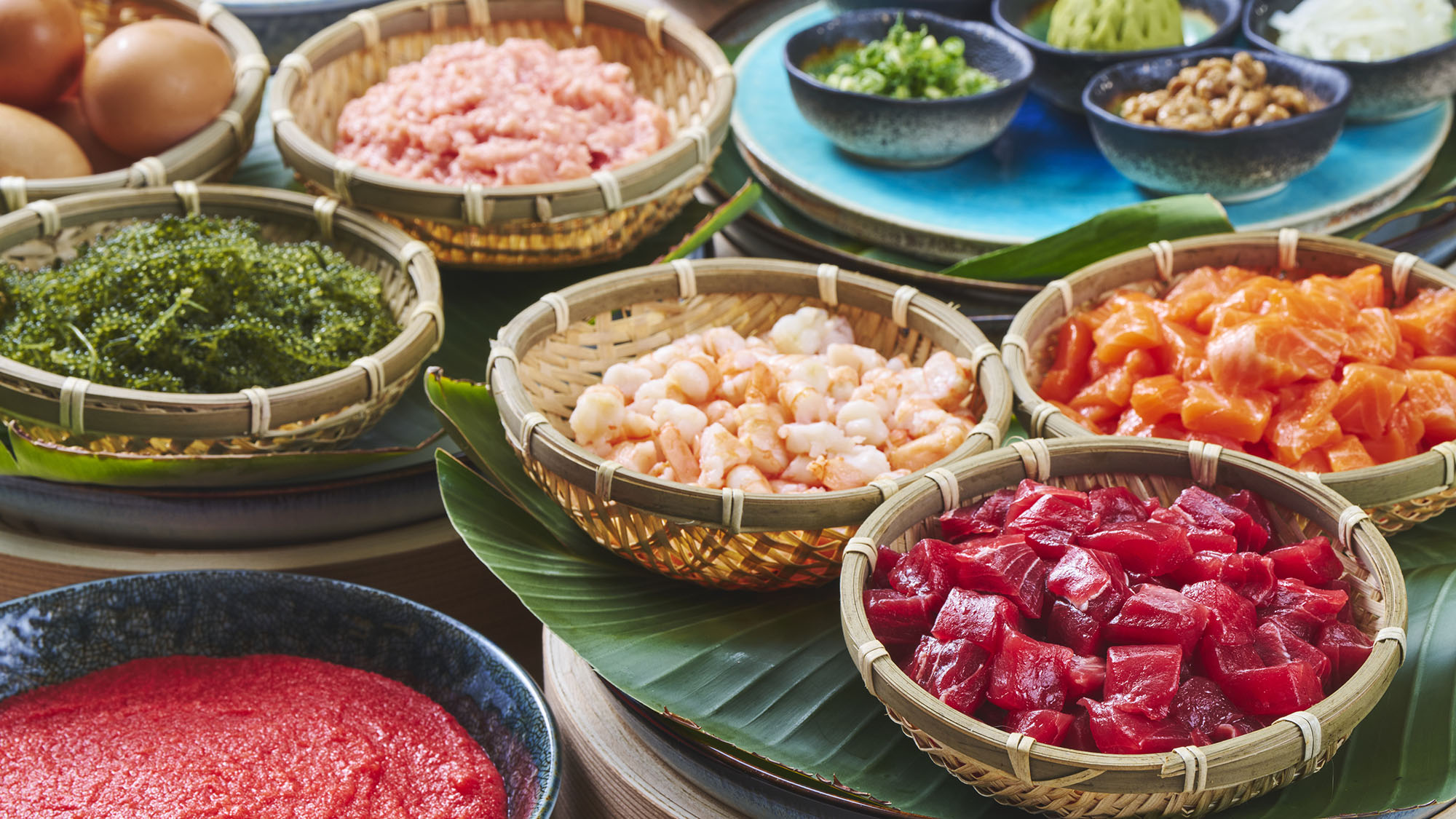 【朝食】海鮮丼