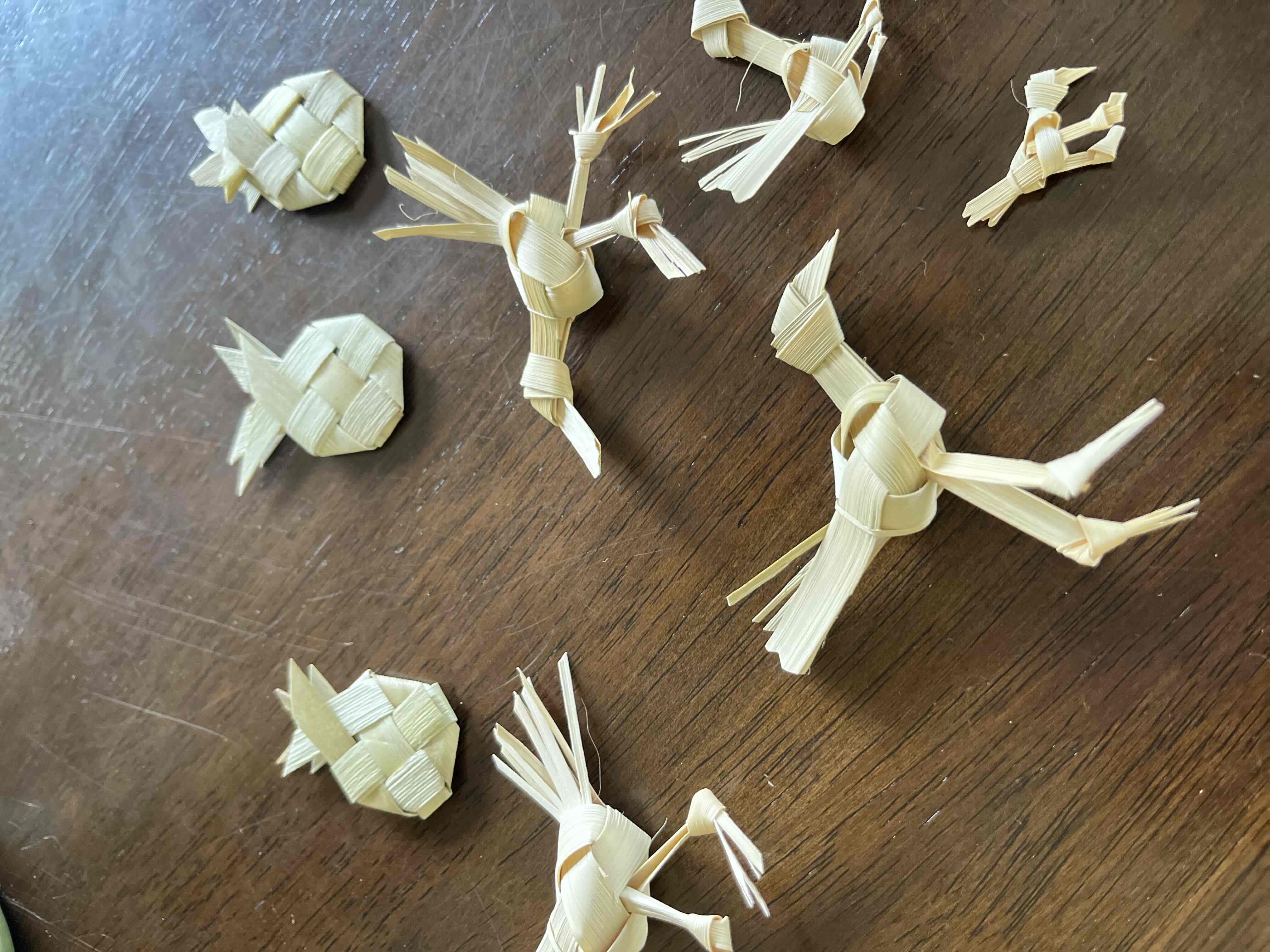 草編みワークショップ