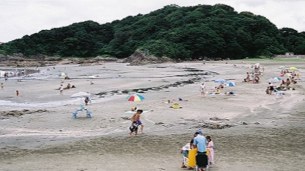 【伊勢ヶ浜海水浴場】ホテルより車で約15分