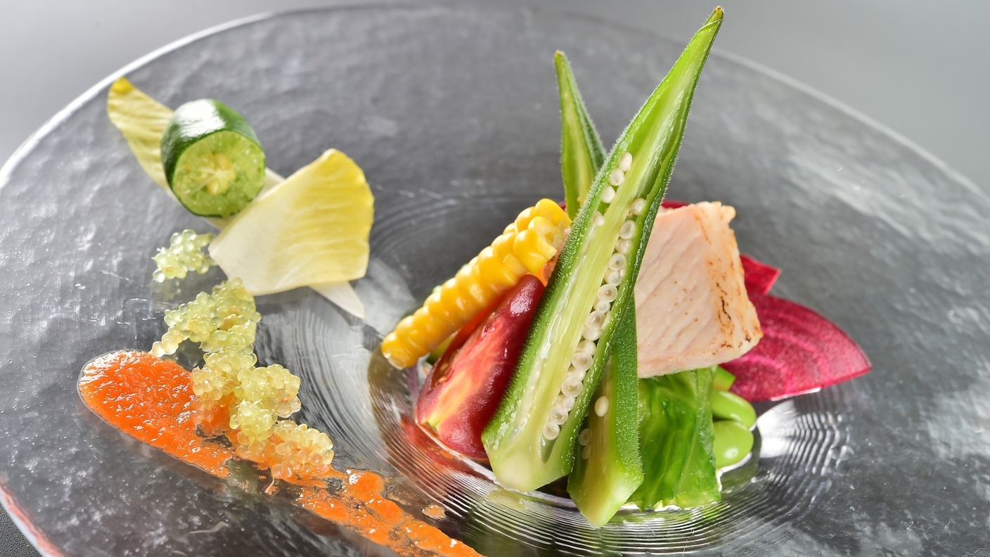 【2食付】すずむし荘 基本プラン 〜 夕食のメインは 旬の魚料理 と 信州アルプス牛 〜