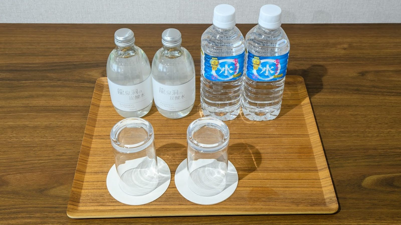 龍泉洞の水・炭酸水