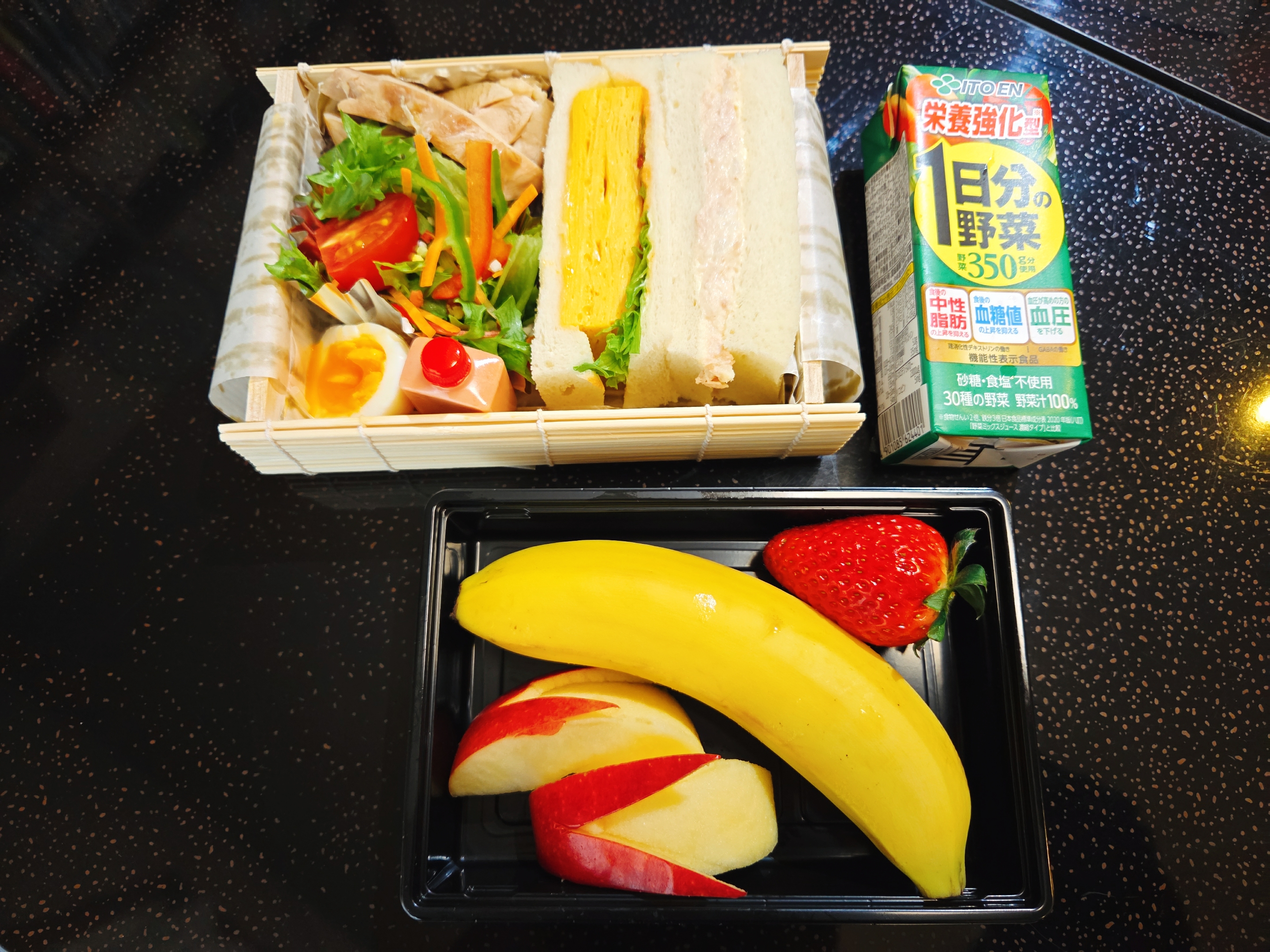 サンドイッチフルーツ弁当