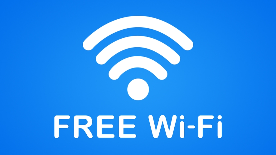 【インターネット接続完備】全室無線＆有線LAN接続でインターネットが無料でご利用いただけます。